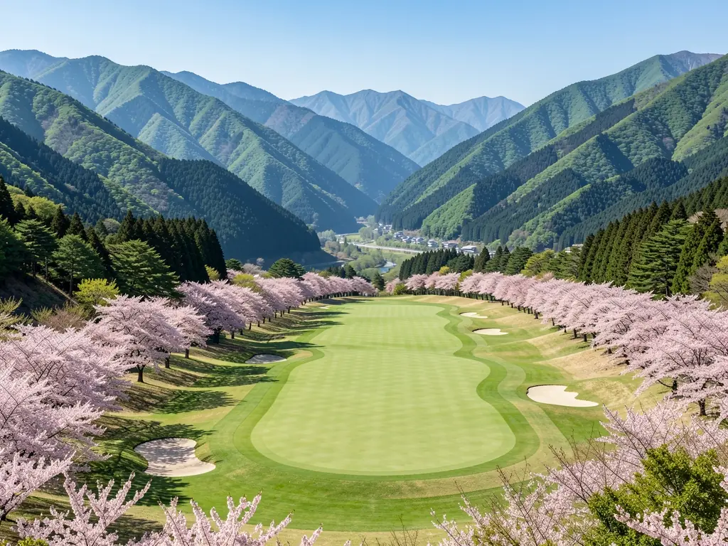山形県のゴルフ場のイメージ写真